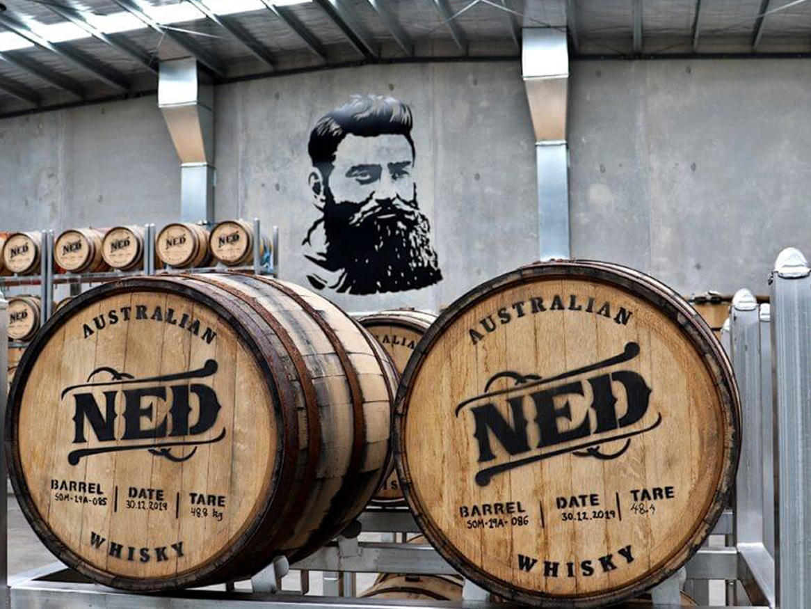 PPI created custom protective packaging for Ned Australian Whisky, a premium whisky distilled in Campbellfield, Victoria.